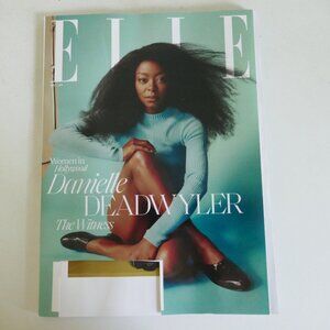 4/$15 Elle magazine December 2024/ January 2025 featuring Danielle Deadwyler